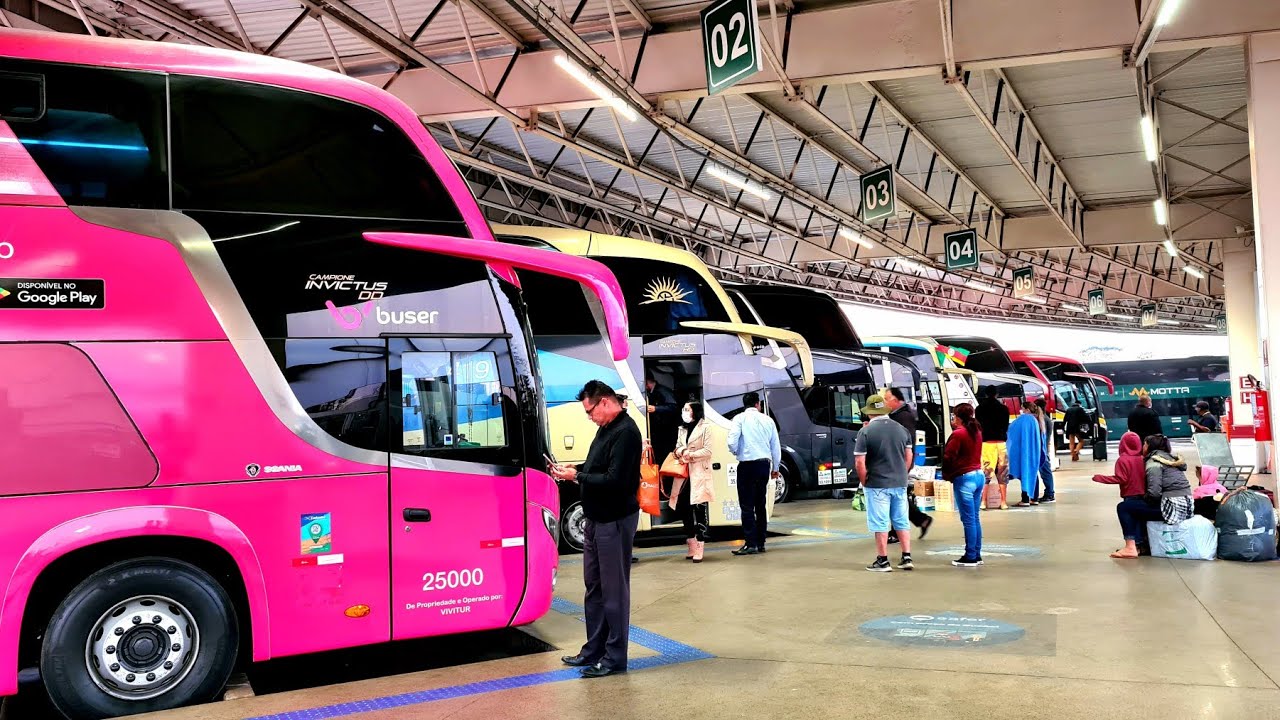 GIGANTES de Brasília., Movimentação na  rodoviária Interestadual.