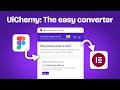 How to Convert Figma to Elementor easily with UiChemy