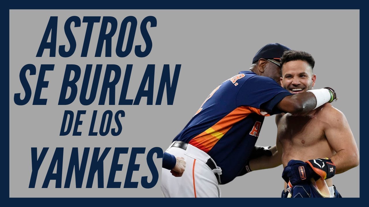 MLB: JOSE ALTUVE deja en el terreno a los YANKEES y se queda sin camisa