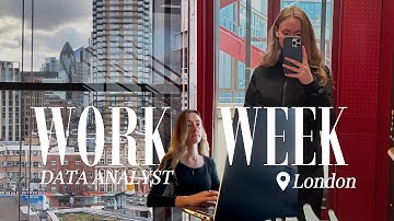 Life as a Data Analyst (tech) | My Corporate London Work Week Vlog
