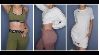Clothing Try On Haul Lounge Misguided Pretty Little Thing