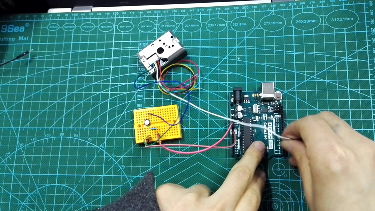 Dust Monitor Designed By Arduino - YouTube
