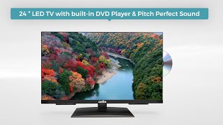 24” HD Ready TV with built-in DVD Player & Perfect Pitch Sound (C2424F)