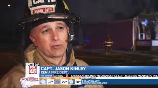 Four Injured After Explosive Xenia House Fire