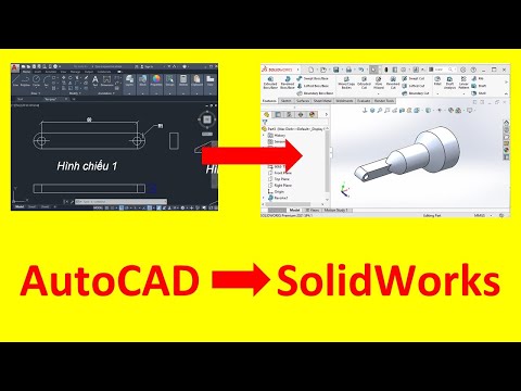 Video: Làm cách nào để chuyển đổi tệp DWG sang Solidworks?