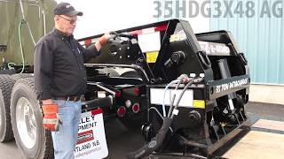 BWS trailers - 35HDG2X48 AG Operation