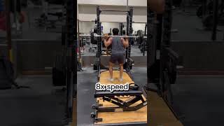 Squatting 50 Reps With 225lbs #shorts