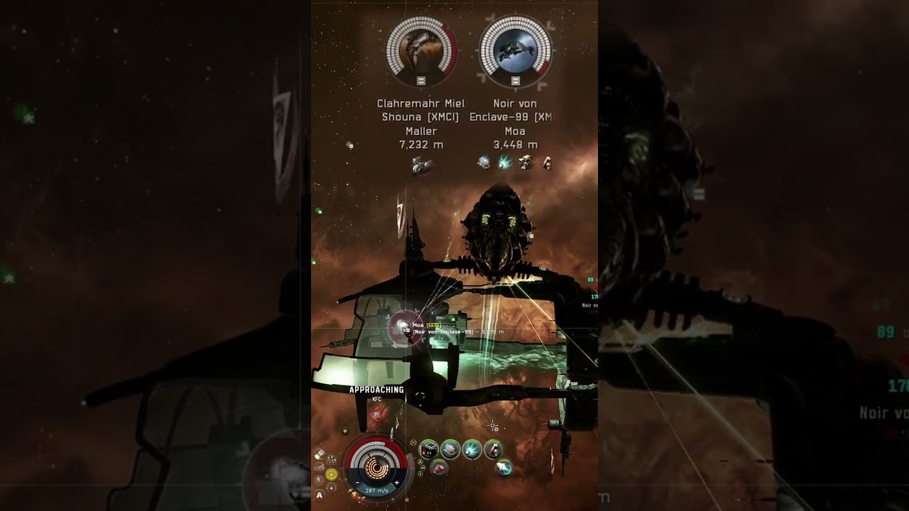 EVE Online PVP: 1 Brutix Navy vs 4 | Outnumbered But Not Outgunned