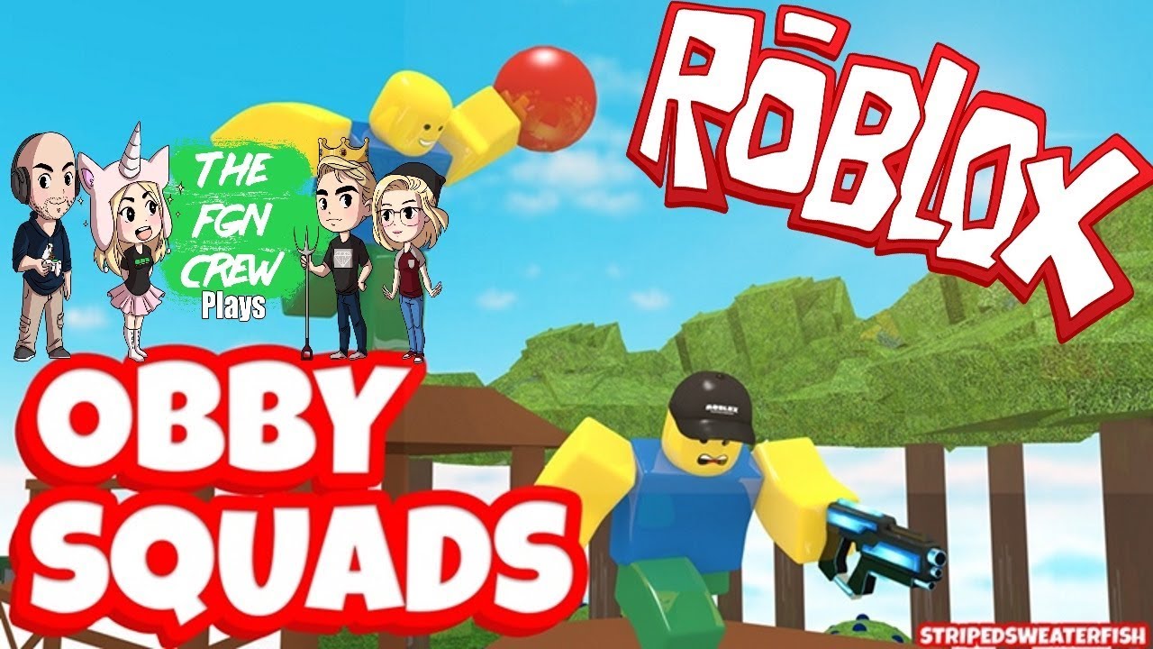 roblox download The FGN Crew Plays: ROBLOX - Obby Squads