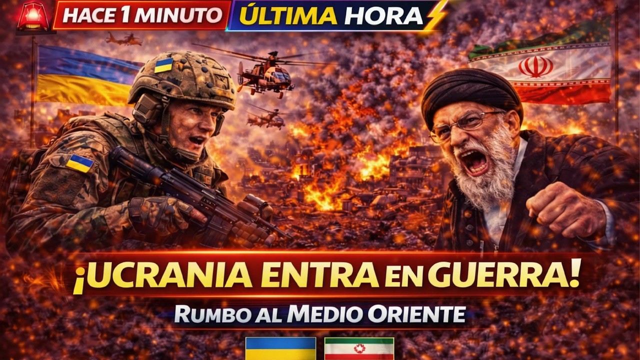 HACE 1 MINUTO:Ucrania lista para la batalla contra Irán || Envío de AFU a Oriente Medio