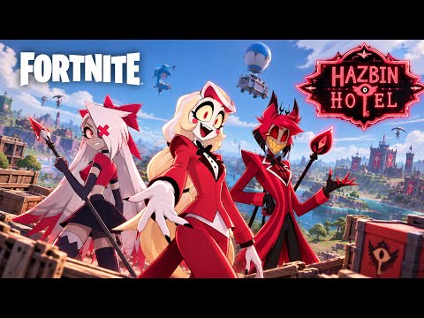 Fortnite x Hazbin Hotel | Official Trailer 