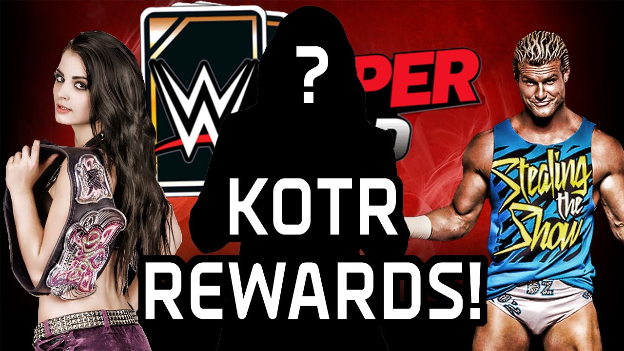 KOTR REWARDS! - WWE Super Card Card
