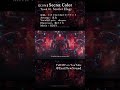 「Scarlet Elegy」 by @EastNewSound 🩸 original album release 「Secret Color」 #C106