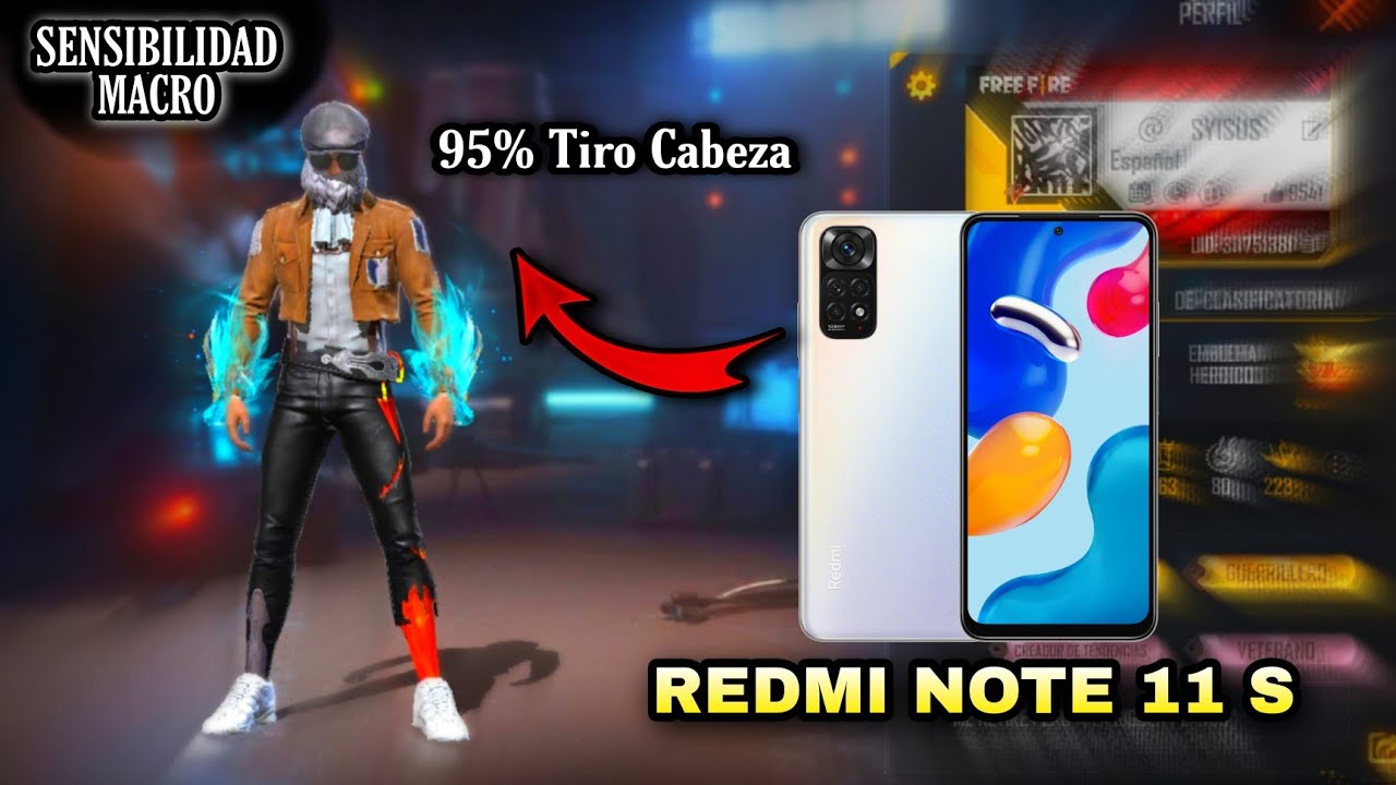 redmi note 11s free fire settings