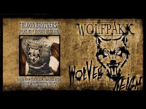 WOLFPAKK - Blood Brothers - feat. Biff Byford (2017) // official audio video // AFM Records