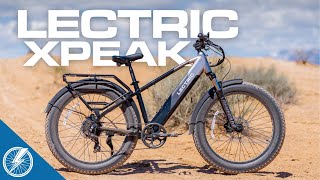 Lectric Xpeak Review | Motor Power Set To MAX, Motor Noise Set To MIN