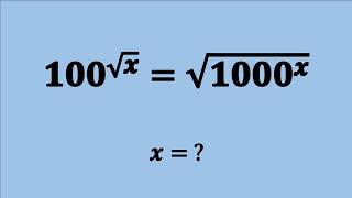 Player Profile Nice Square Root Simplification Maths Problem | Algebra Problems | Find the Value of X