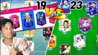 The BEST RETRO draft ever!!! Fifa 19 vs Fifa 23 Draft battle!