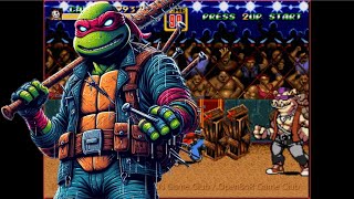 ⭐👉 Teenage Mutant Ninja Turtles: Shredder's Re-Revenge | OpenBoR Games