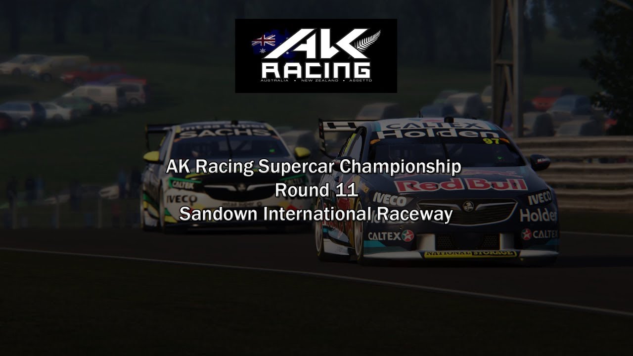 AK Racing Supercars - Round 11, Sandown Raceway - YouTube