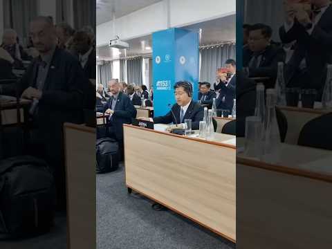 第153回IPU会議で発言、AIと仕事の未来を人間主義で