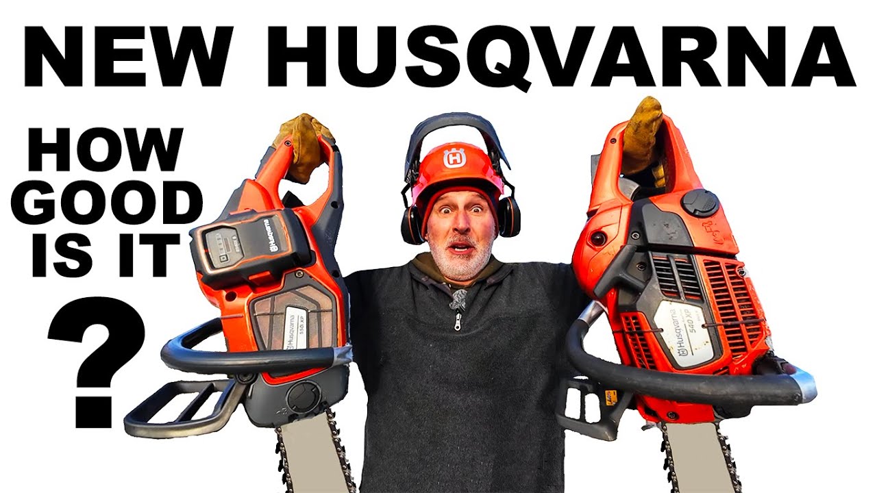 Насколько хороша новая бензопила Husqvarna 550i?