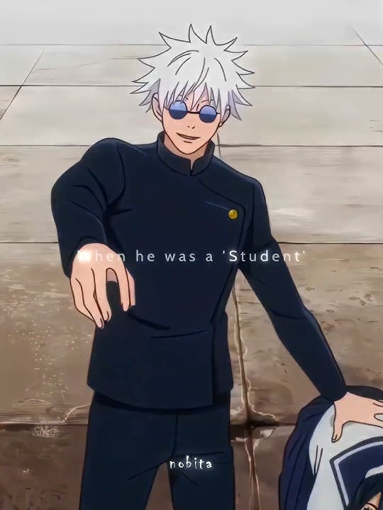 'The Sensei' Or 'The Student' #status #edit #gojo #jjk #whatsappstatus #shorts