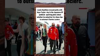 Hamilton Meets Taylor‑Joy at Suzuka