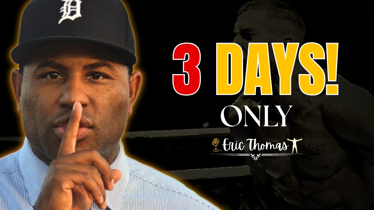 Talk to Yourself Like This for 3 Days — Watch What Happens | ERIC THOMAS MOTIVATION