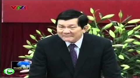 Chủ tịch nước Trương Tấn Sang thăm làng văn hóa các dân tộc Việt Nam