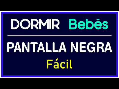 Música para Dormir Bebés Profundamente  😴 Pantalla Oscura 🌙  Pantalla Negra para Dormir #3