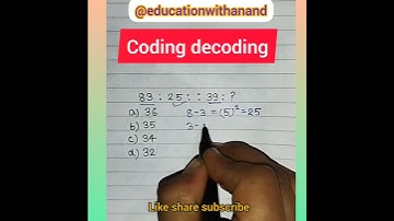 coding - decoding #maths #fun #ytshorts #shorts #shortsfeed2023
