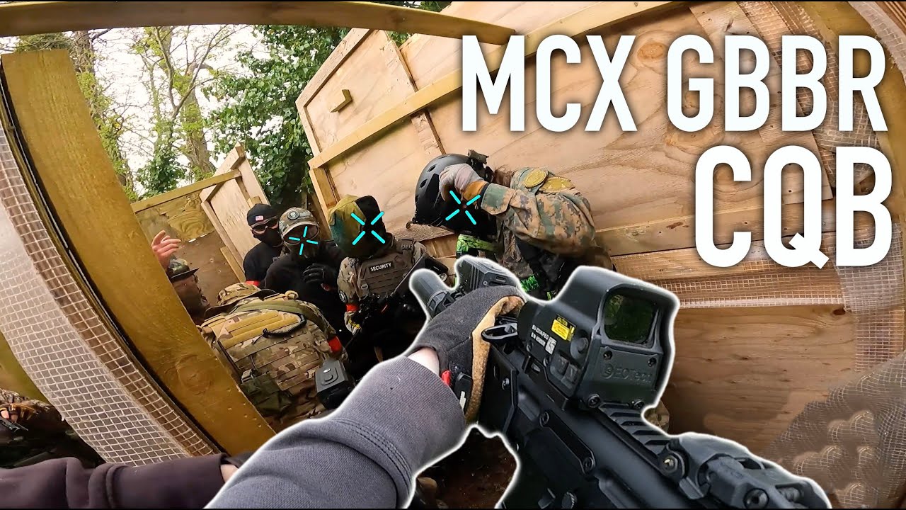 ЭКСТРЕМАЛЬНЫЙ БЛИЖНИЙ ДИСТАНЦИОННЫЙ БОЙ с MCX GBBR!! | Khaos Airsoft |