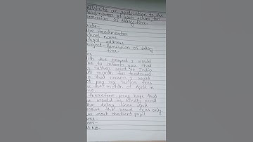 Write an application remission of delay fine