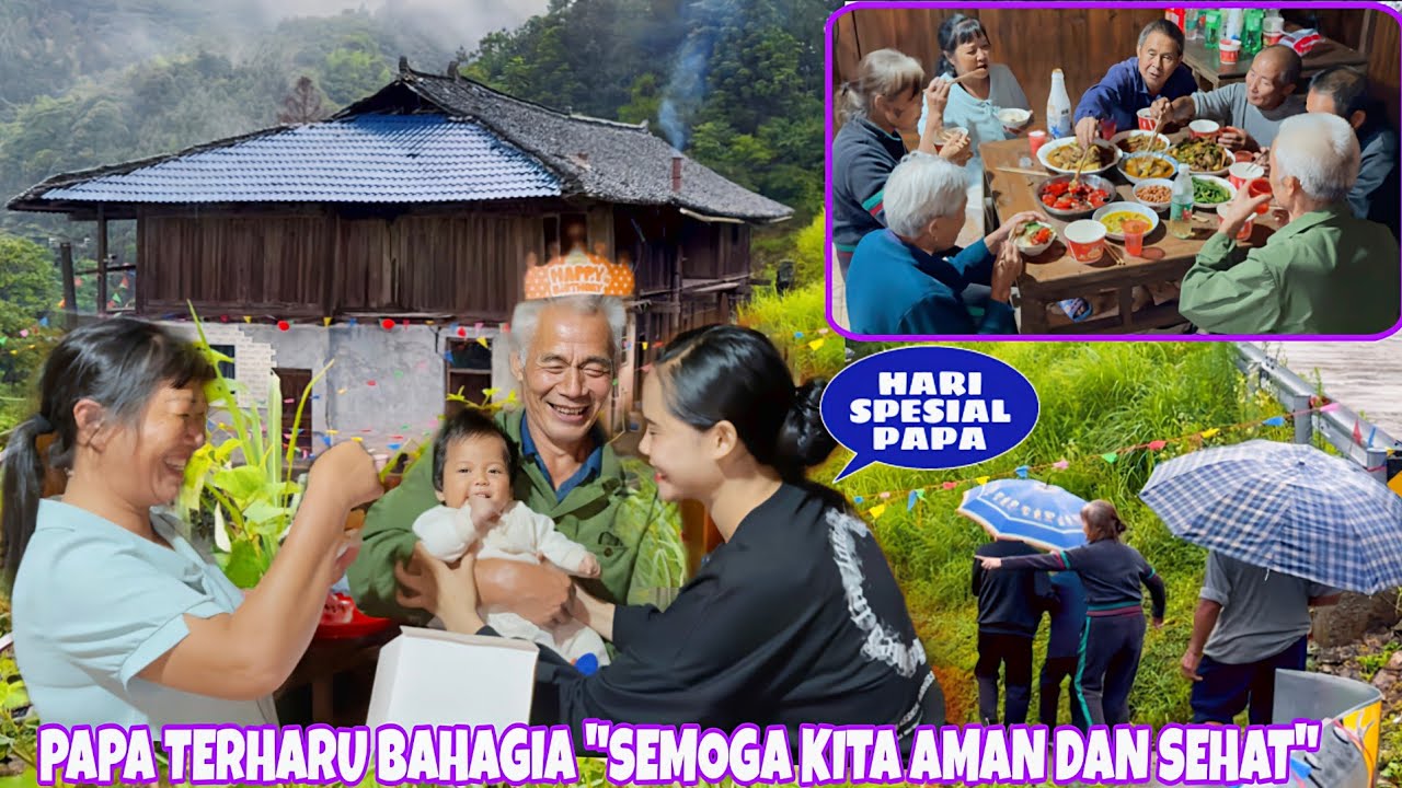 HARI SPESIAL PAPA DI CHINA, UNDANG SAHABAT PAPA KERUMAH MENIKMATI HIDANGAN DAN WAKTU LUANG BERSAMA