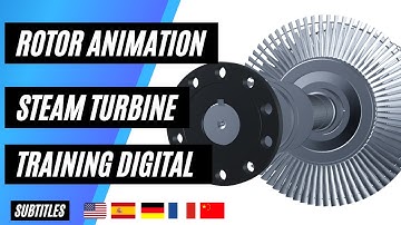 STEAM TURBINE ROTOR ANIMATION
