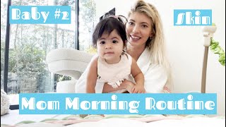 Day in the Life | Mom Morning Routine | Baby # 2 | Skin | Devon Windsor