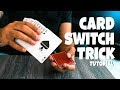 The FIRST Card Switch Effect I Created : MAGIC TRICK TUTORIAL (EASY)