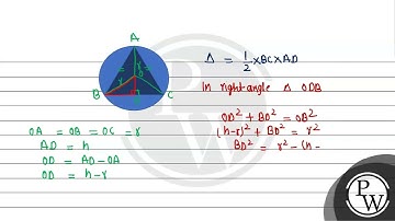 \( A B C \) is an isosceles triangle inscribed in a circle of radius \( r \). If \( A B=A C \) a...