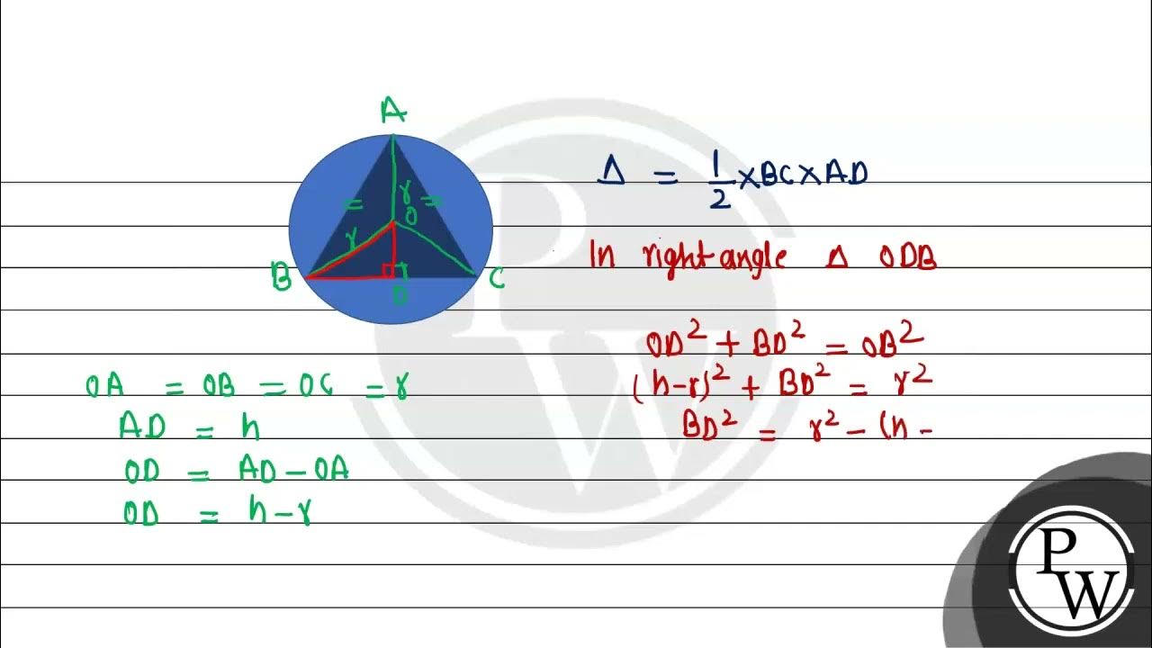 \( A B C \) is an isosceles triangle inscribed in a circle of radius