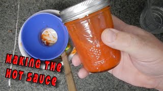 Making Pepper Hot Sauce (Franks Copycat Red Hot Sauce)