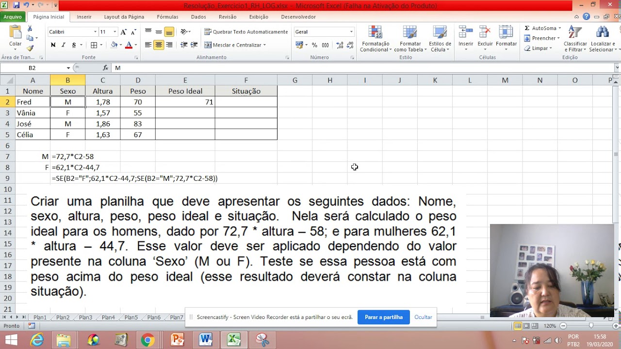 Fun o SE No Excel YouTube