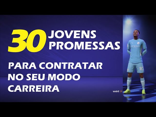 28 JOGADORES PROMISSORES E MUITO BARATOS PARA CONTRATAR NO MODO CARREIRA DO FIFA  22! 