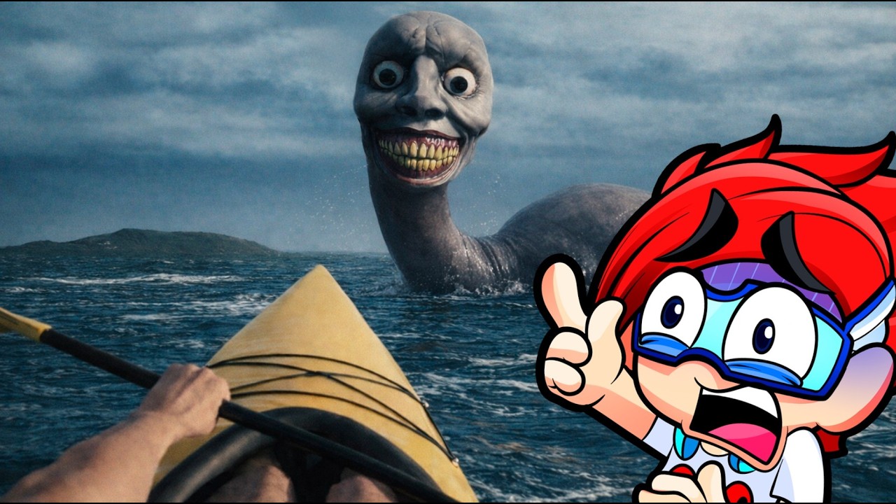 NADAMOS DEMASIADO LEJOS EN EL OCEANO y ENCONTRE LA TALASOFOBIA  😨😱 | Luky Reacciona