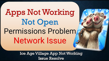 How To Fix Unfortunately, Ice Age Village App has stopped | Keeps Crashing Problem in Android