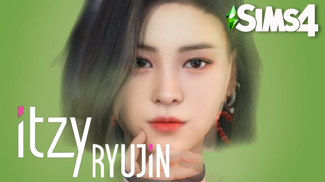 [심즈 4] The Sims 4 CAS : ITZY RYUJIN + CC LINKS | PYONGSIMS | 있지 | 류진 ...