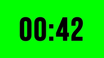Timer 42 Second With Alarm ⏱ No Music