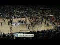 Penn UPSETS #21 Villanova and fans storm the court