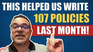Insurance Agent Wrote 107 Policies In ONE MONTH Using This Sales Script!
