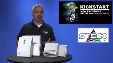 Enclosure Filter Fan Kits and Exhaust Grilles from AutomationDirect